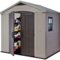 Пластиковый сарай Factor 8*6″ (по полу внутри 3,8 кв.м.)