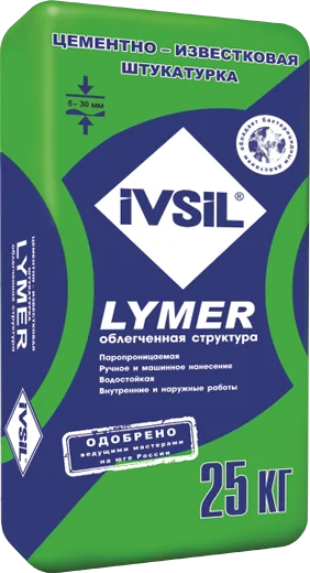 Ivsil штукатурка Lymer (25кг)