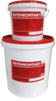 Евро-Л грунтовка адгезионная акриловая Бетонконтакт (7кг)