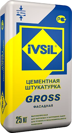 Ivsil штукатурка Gross (25кг)