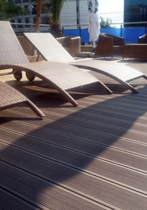 Террасная доска из ДПК CM-Decking серии NATUR 135х25х3000 мм Венге