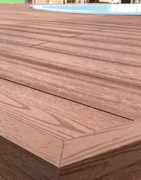 Террасная доска NEXTWOOD PRO 140х24х3000 мм Темно-коричневый