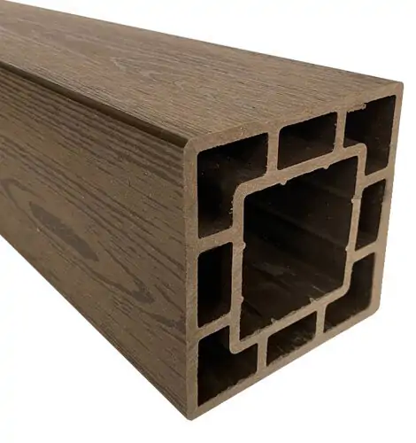 Столб опорный NEXTWOOD® текстура дерева (120х120х3000 мм) (КВАДРАТ)