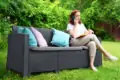 Комплект мебели Arizona Set Max, антрацит (на 5 персон)