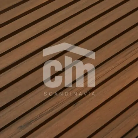Реечная панель CM-Decking Wall 219х26х3000 Тик