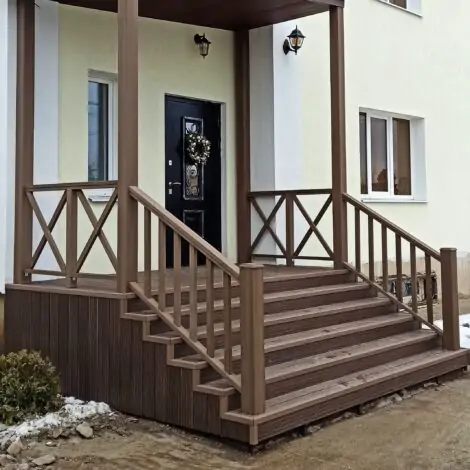 Балясина ДПК Terrapol Классик 50х30х3000 Дуб Севилья